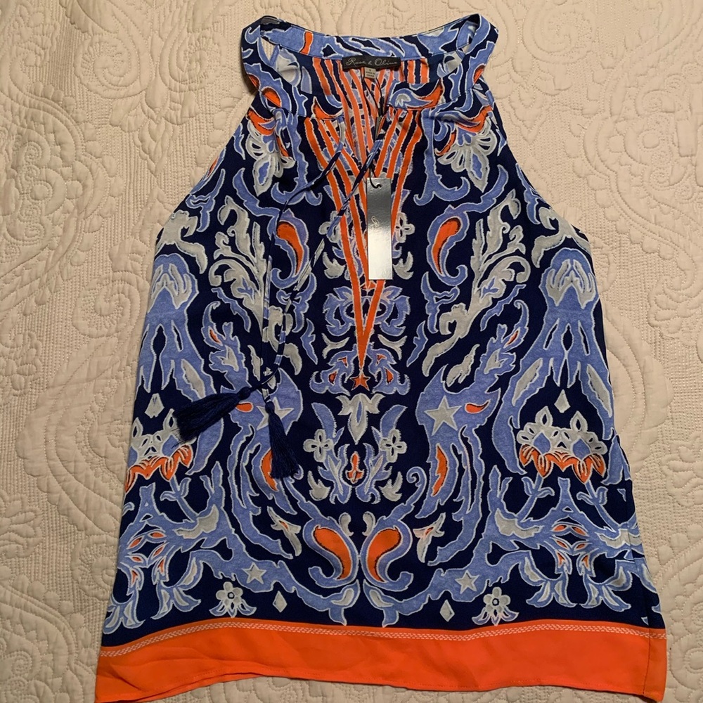 NWT Rose and Olive blouse size Small